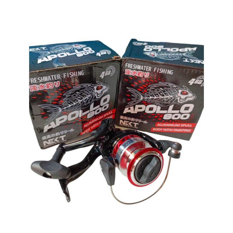 Reel pancing spining next apollo 800 4 bb bearing full metal