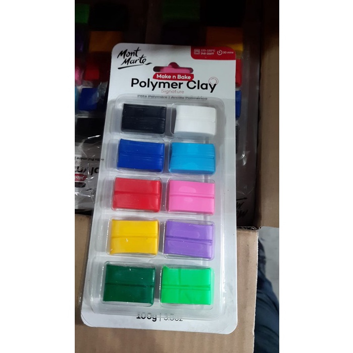 

Terupdate polymer clay mont marte make and bake 1 pcs lilin 75
