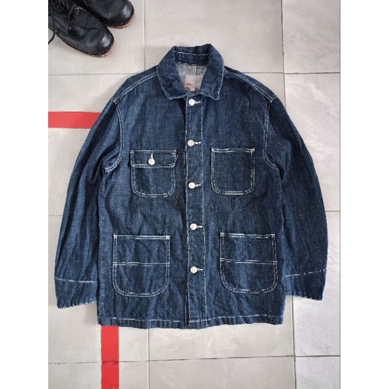 Jaket Kerja Spao Chore Jacket Spao Indigo