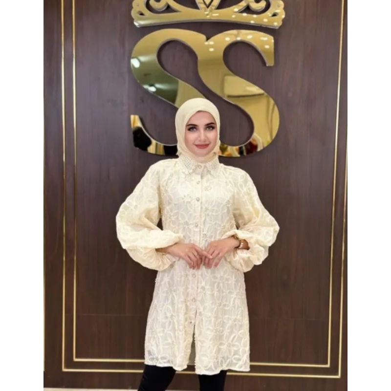 Tunik Brokat by SHELLA SAUKIA