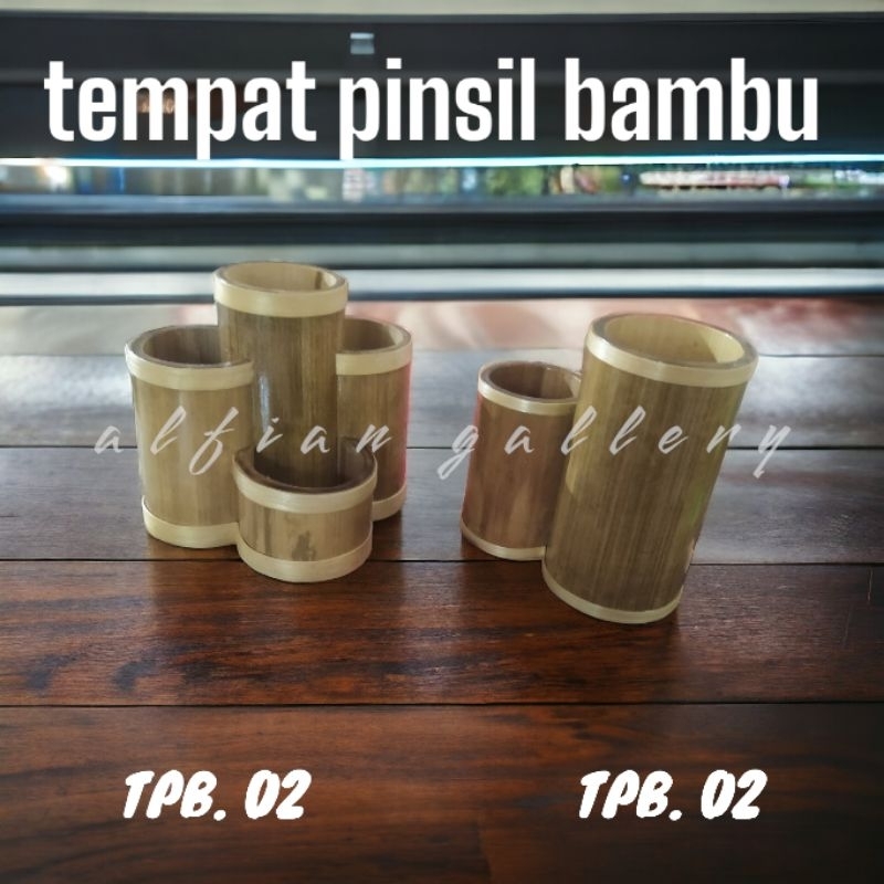 

tempat pinsil bambu unik ALFIAN GALLERY