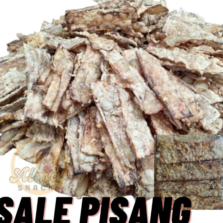 

PROMO 2 BUNGKUS PISANG SALE KEJU KRISPY/KEMASAN SERBA 50 GR