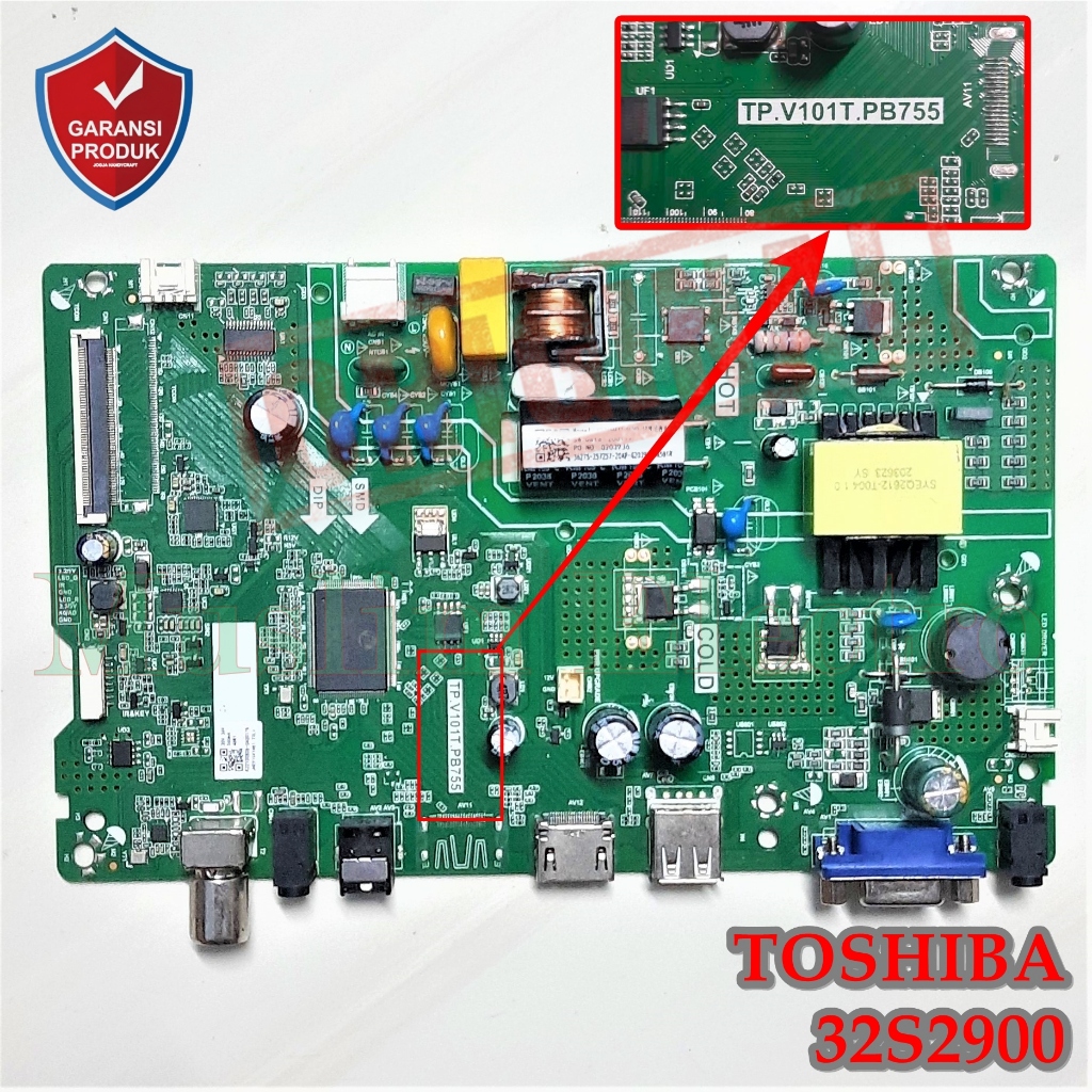 Mainboard LED TV Toshiba 32S2900