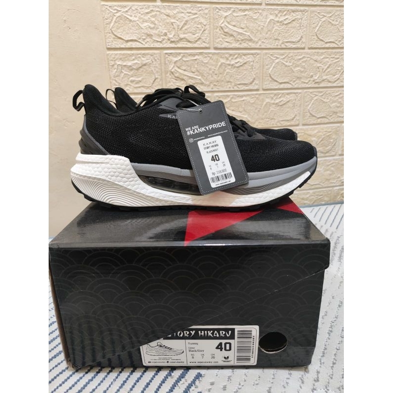 Kanky Story Hikaru Black Grey size 40