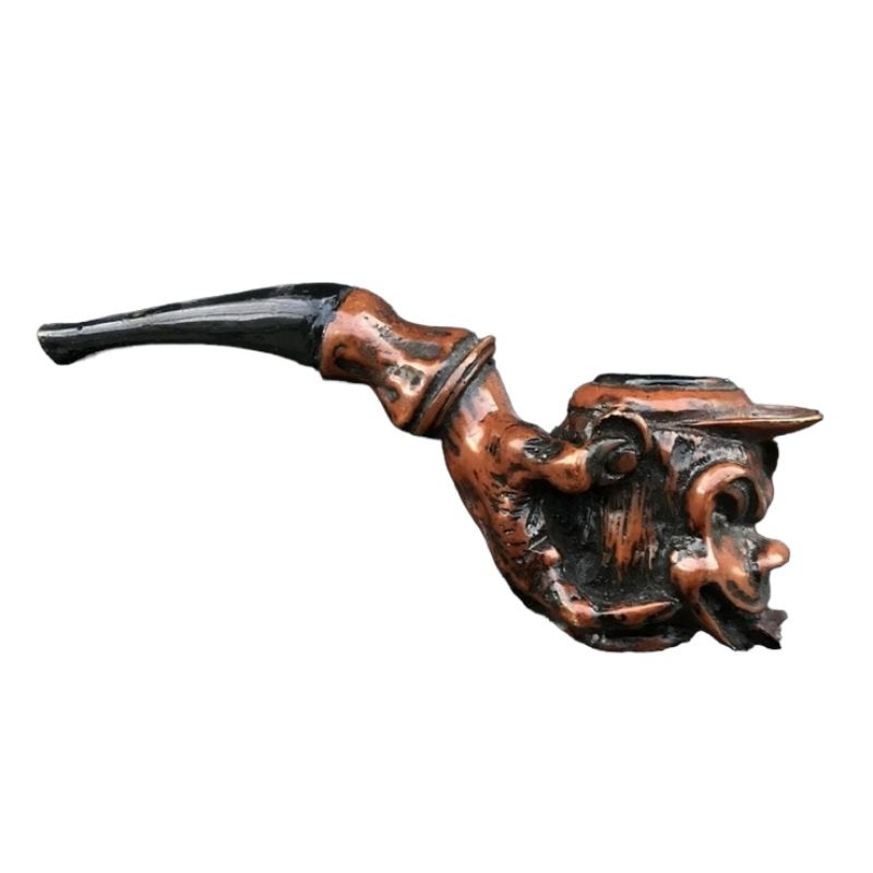 Pipa Rokok Unik Dengan Bentuk Ukiran Tangan Memegang Kepala Monyet