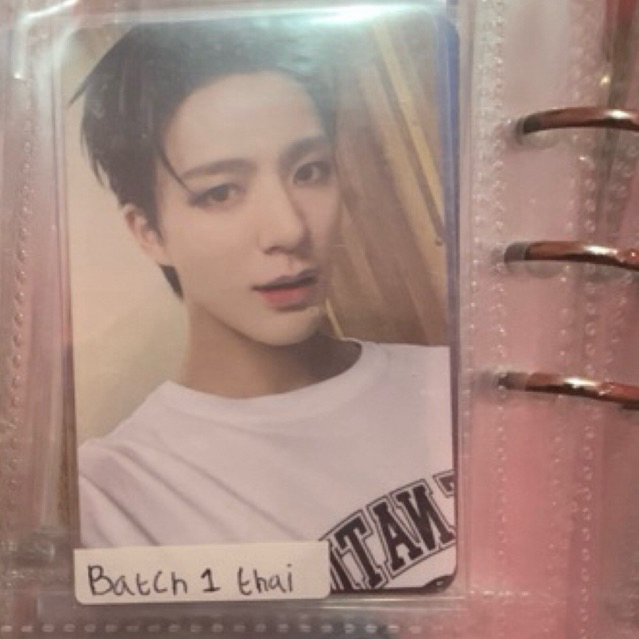 photocard jeno nct official nct nation trading card