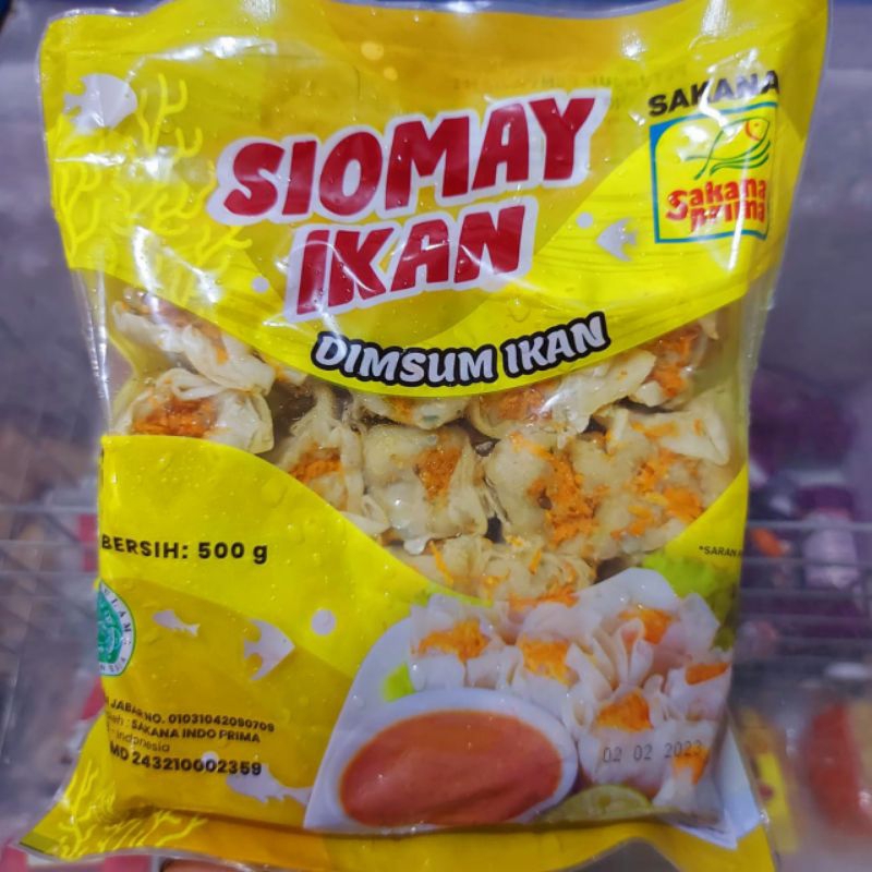 

SIOMAY DIMSUM IKAN SAKANA 500Gr Halal Frozen Food