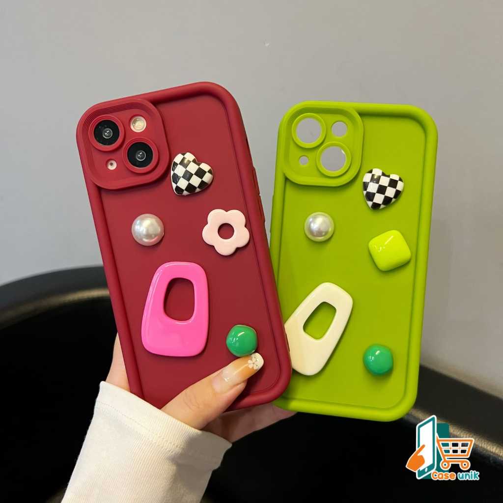 GC87 NEW 4D DOLL AESTHETIC CASE - SOFTCASE FULLCOVER FOR  REALME 5 5i 5S C3 6 PRO 10 11 C11 C12 C25 
