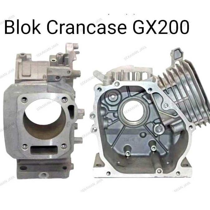 GX200 BLOK MESIN CYLINDER BLOK MESIN GX 200 CRANK CASE GX200 CRANKCASE GX 200