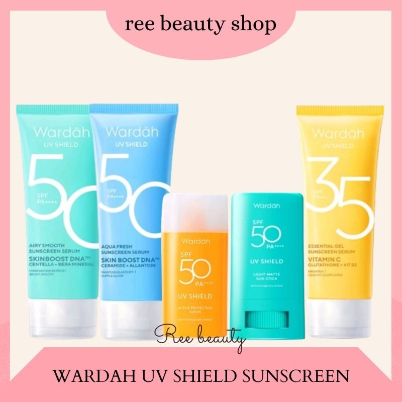 Wardah UV Shield Sunscreen Airy Smooth | Wardah Sunscreen SPF 35 | Sunscreen Wardah