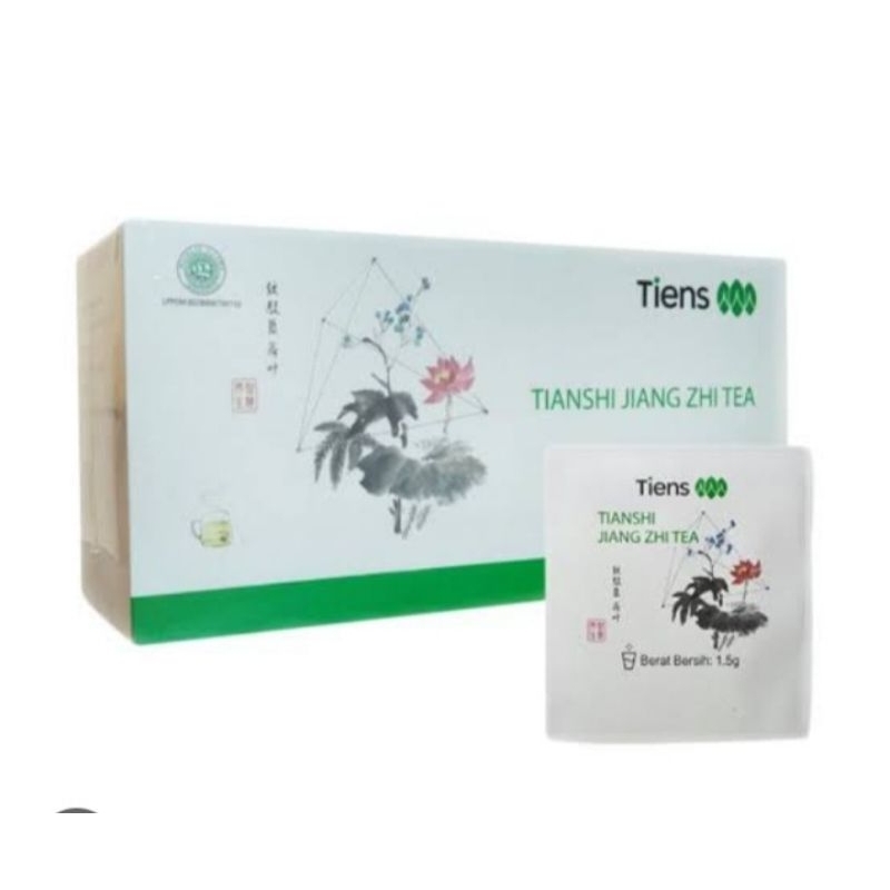 

JIANG ZHI TEA | Teh Herbal Original Segel isi 40 kantung