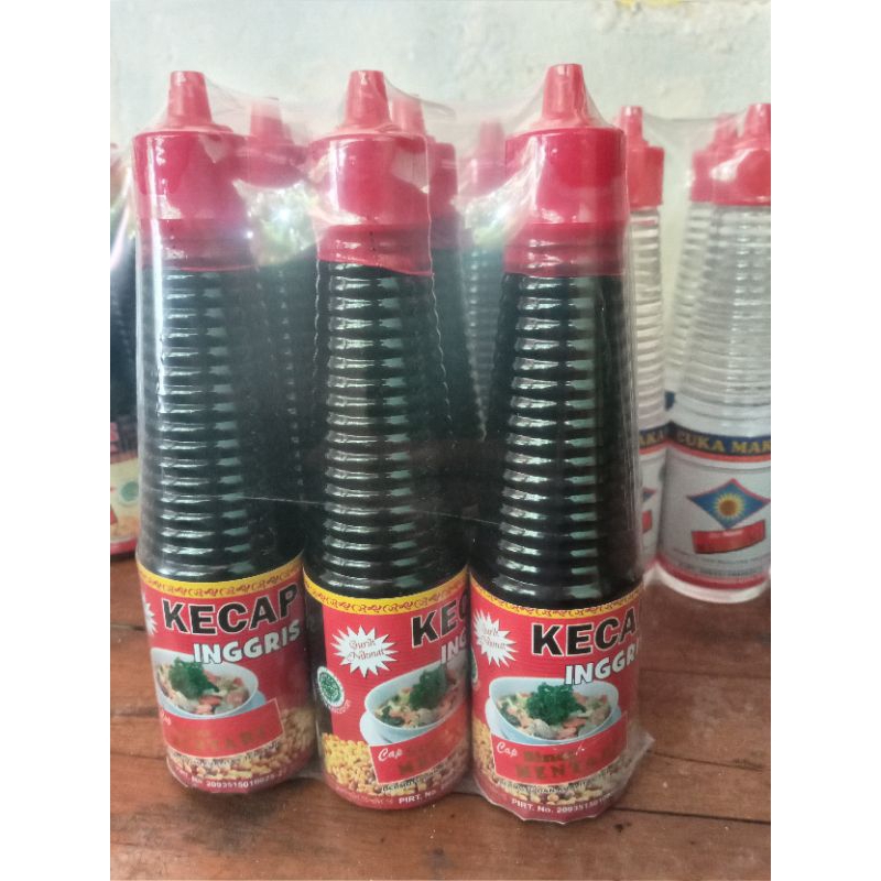 

Mentari kecap inggris 150 ml 6 botol 33.000