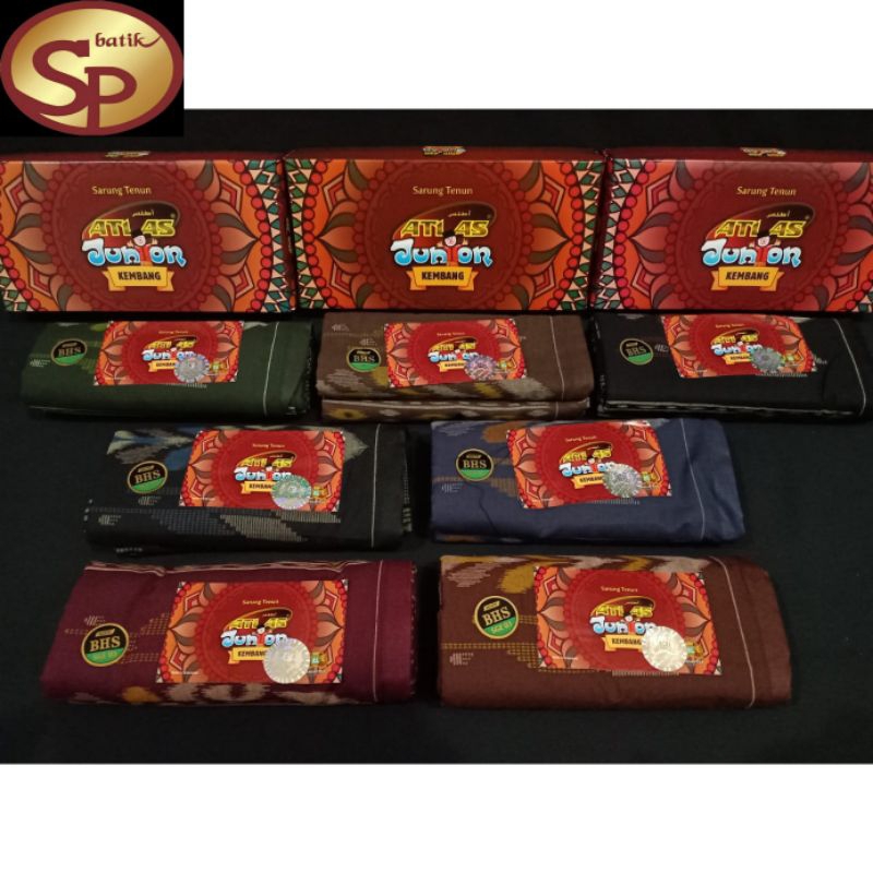 SARUNG ATLAS JUNIOR KEMBANG