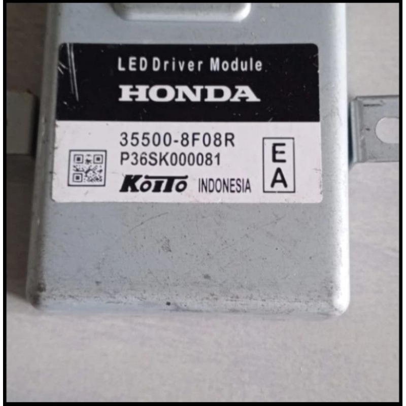 LED Driver Module Honda Dengan no part 35500-8F08R Original