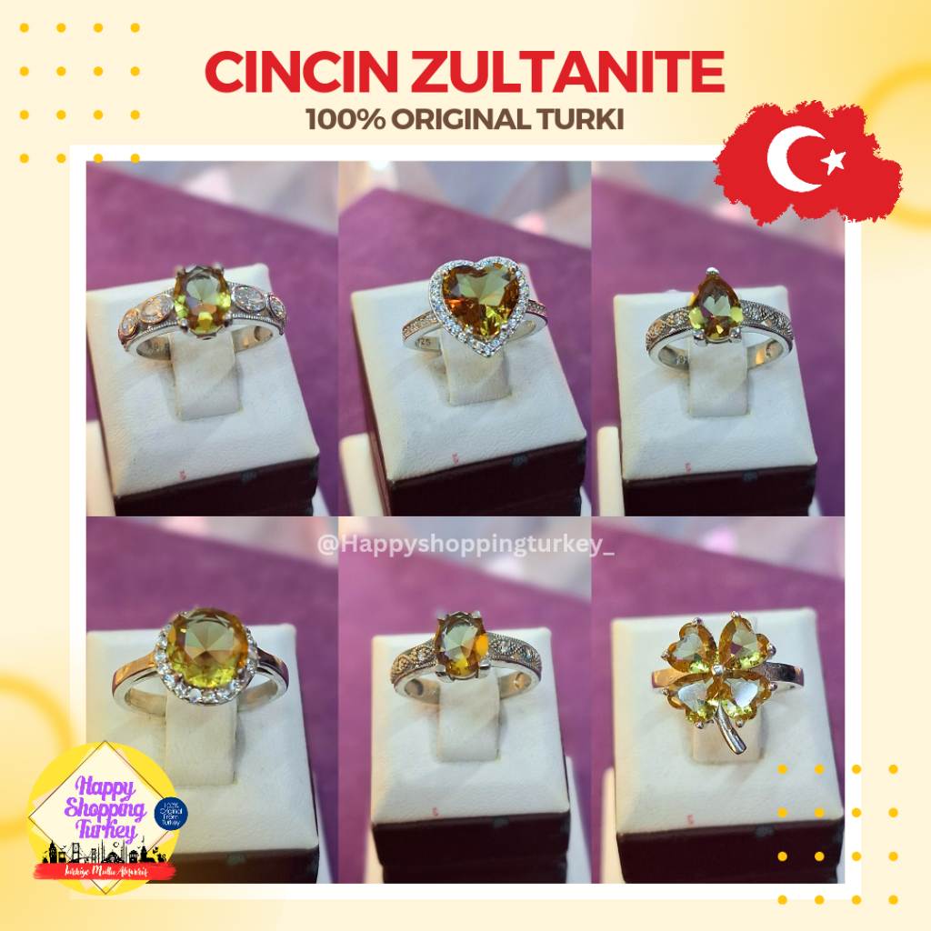 CINCIN ZULTANITE TERMURAH 3 GRAMAN ORIGINAL FROM TURKEY CINCIN TURKI CINCIN ZULTANITE TURKI