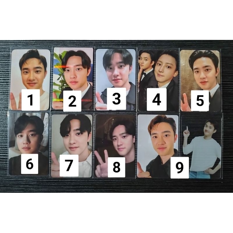 JUAL (READY) PHOTOCARD OFFICIAL EXO D.O. KYUNGSOO COLLECT BOOK SG23 FS INTERASIA EVERLINE DIGIPACK E