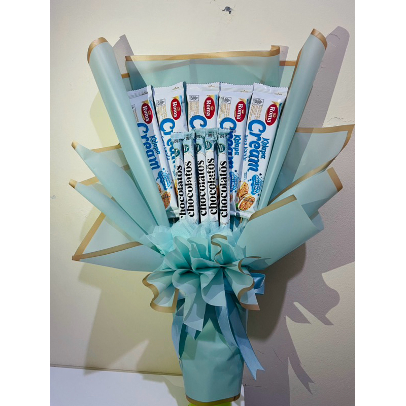 

Buket Snack-Snack Blue Biscuit