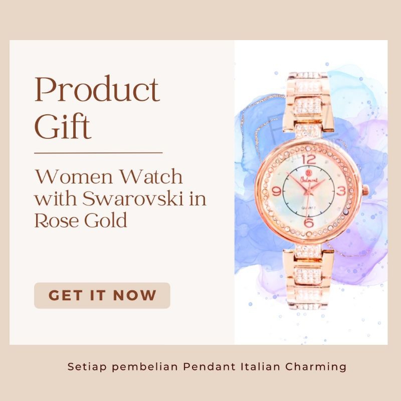 [GIFT] Jam Tangan Wanita Swarovski