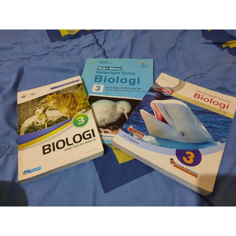Buku Paket Biologi IPA Kelas 12 XII SMA MA Kurikulum 2013 BEKAS | PLATINUM, MASMEDIA, TIGA SERANGKAI