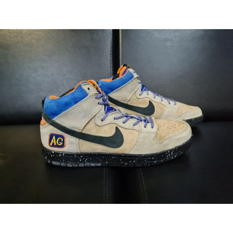 Sepatu Nike Sb Dunk High Acapulco Gold shoes size 42