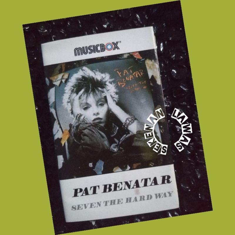 Kaset Pat Benatar - Seven The Hard Way (Mulus)