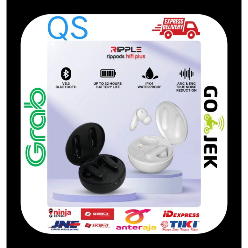TWS super mantap Hifi plus tws Ripple ANC