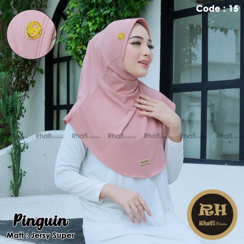 KERUDUNG PINGUIN JERSEY PREMIUM BY RH