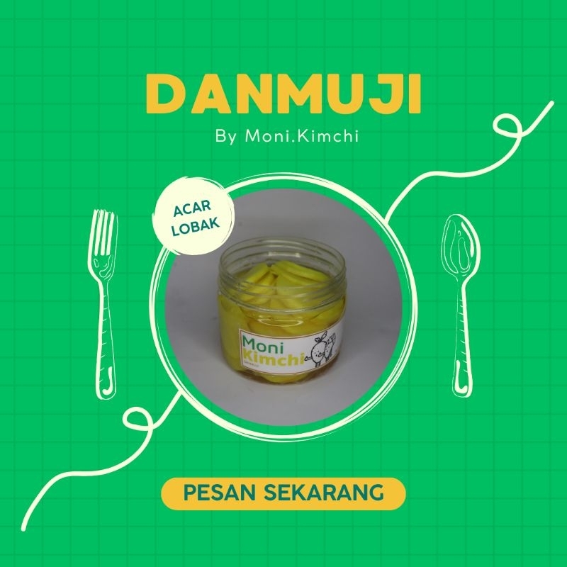 

DANMUJI (Acar Lobak Korea) Bymoni 200gr 300gr 500gr