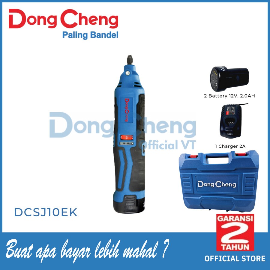 DongCheng DCSJ10 EK Mesin Gerinda Lurus Baterai Cordless Die grinder