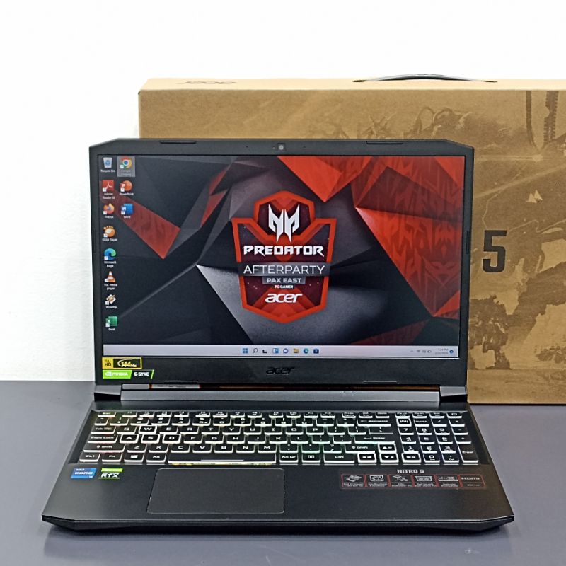 LAPTOP GAMING ACER NITRO 5 INTEL CORE I7-11800H 16GB SSD 512GB RTX 3050