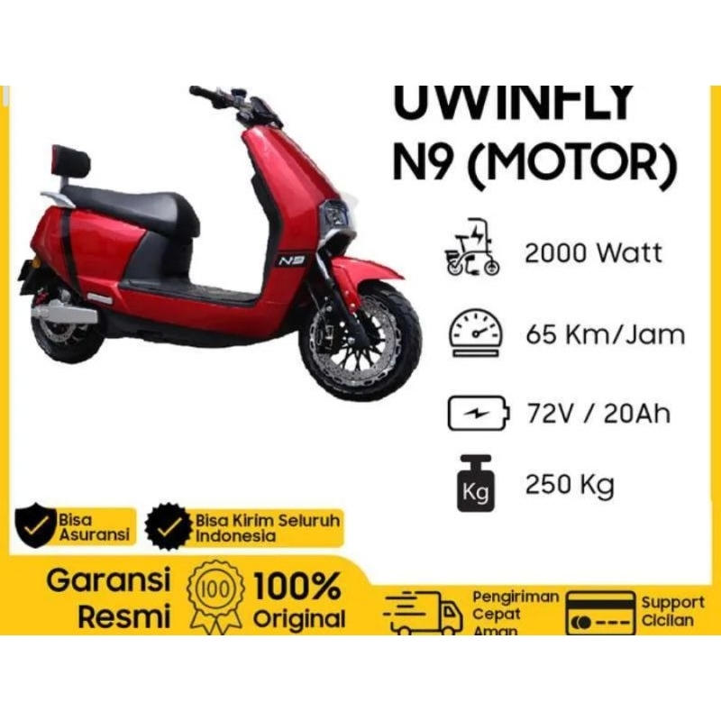 UWINFLY N9 MOTOR LISTRIK GARANSI RESMI TERMURAH