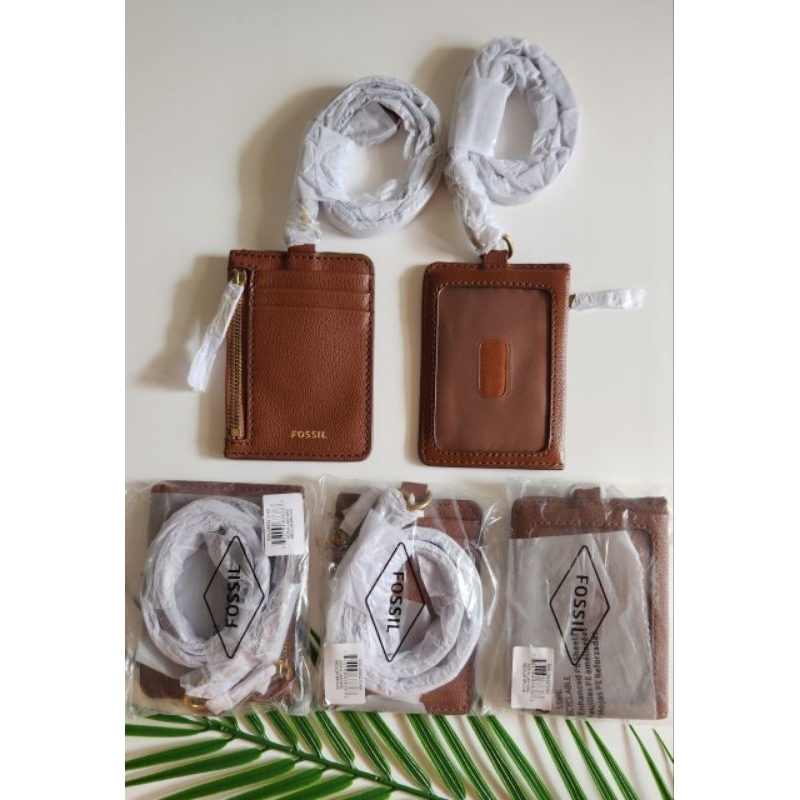 

Sofia Lanyard Card Holder Brown