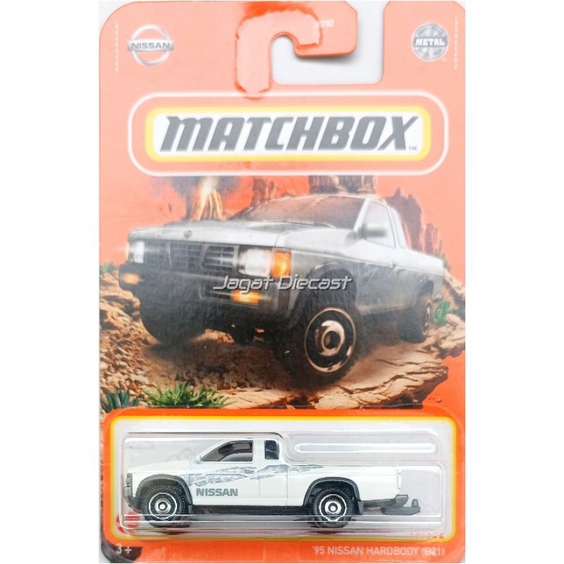 Matchbox 95 Nissan Hardbody D21 Terrano Mainan Mobilan Jagat Diecast