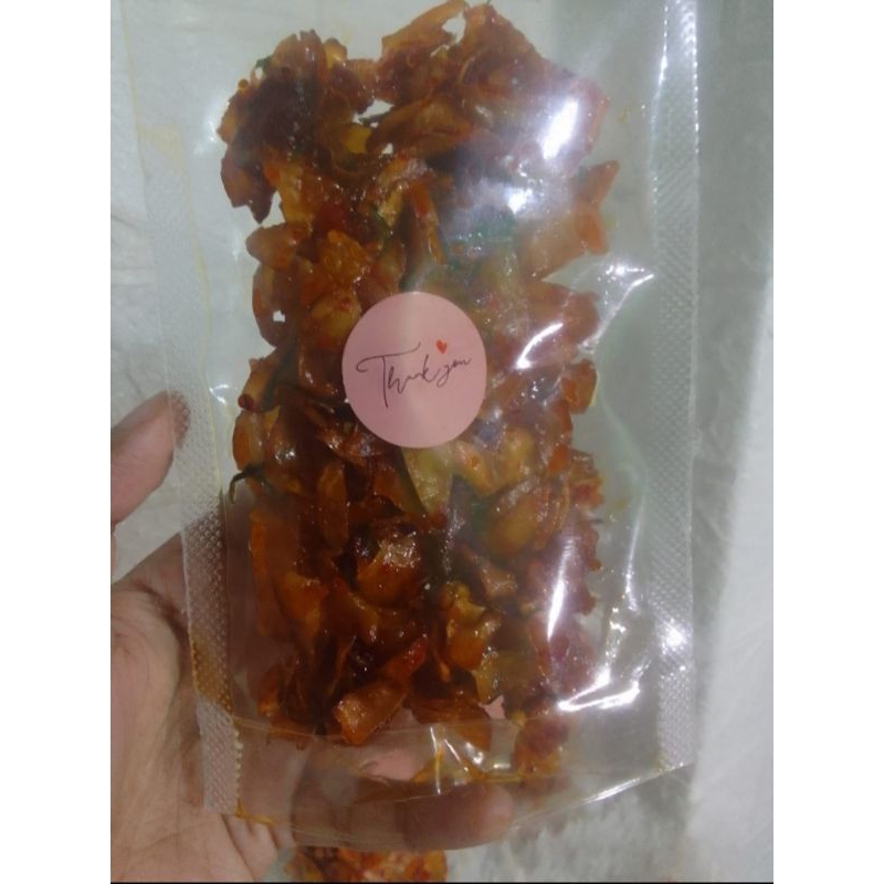 keripik jengkol balado