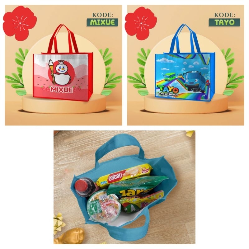 

Tas ultah / tas sovenir karakter