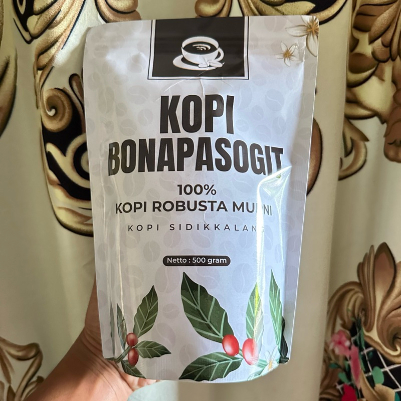 

KOPI BUBUK BONAPASOGIT~100% KOPI MURNI~BERAT 500gr