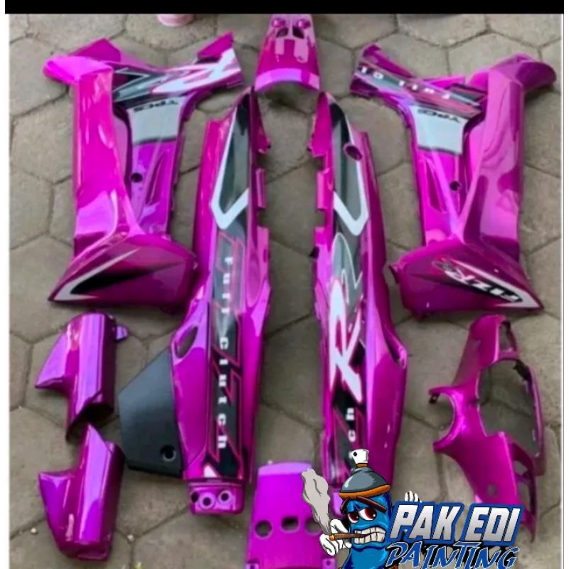 Cover Body Set Halus Yamaha Fizr Full Clutch 2002
Custom Ungu Body Set Halus F1zr