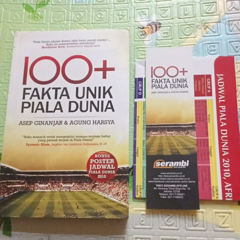 Buku Original Murah - Buku 100+ fakta piala dunia