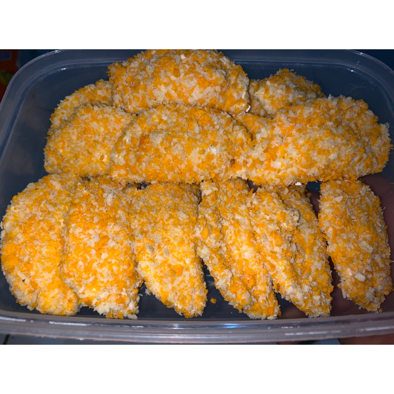 

Cireng Unyil Crispy Isi Ayam Suir Pedas 1 Box isi 10 pcs