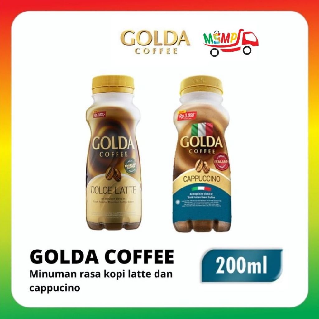 

GOLDA Coffee Dolce Latte / Cappuchino 200ML