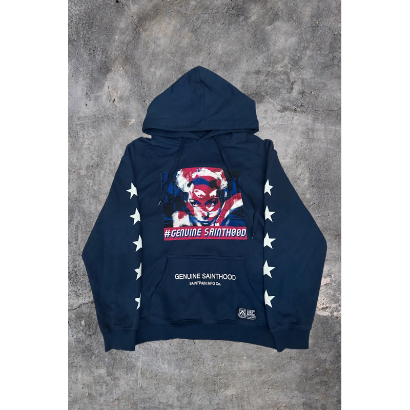 Hoodie Genuine Sainthood (Navy)