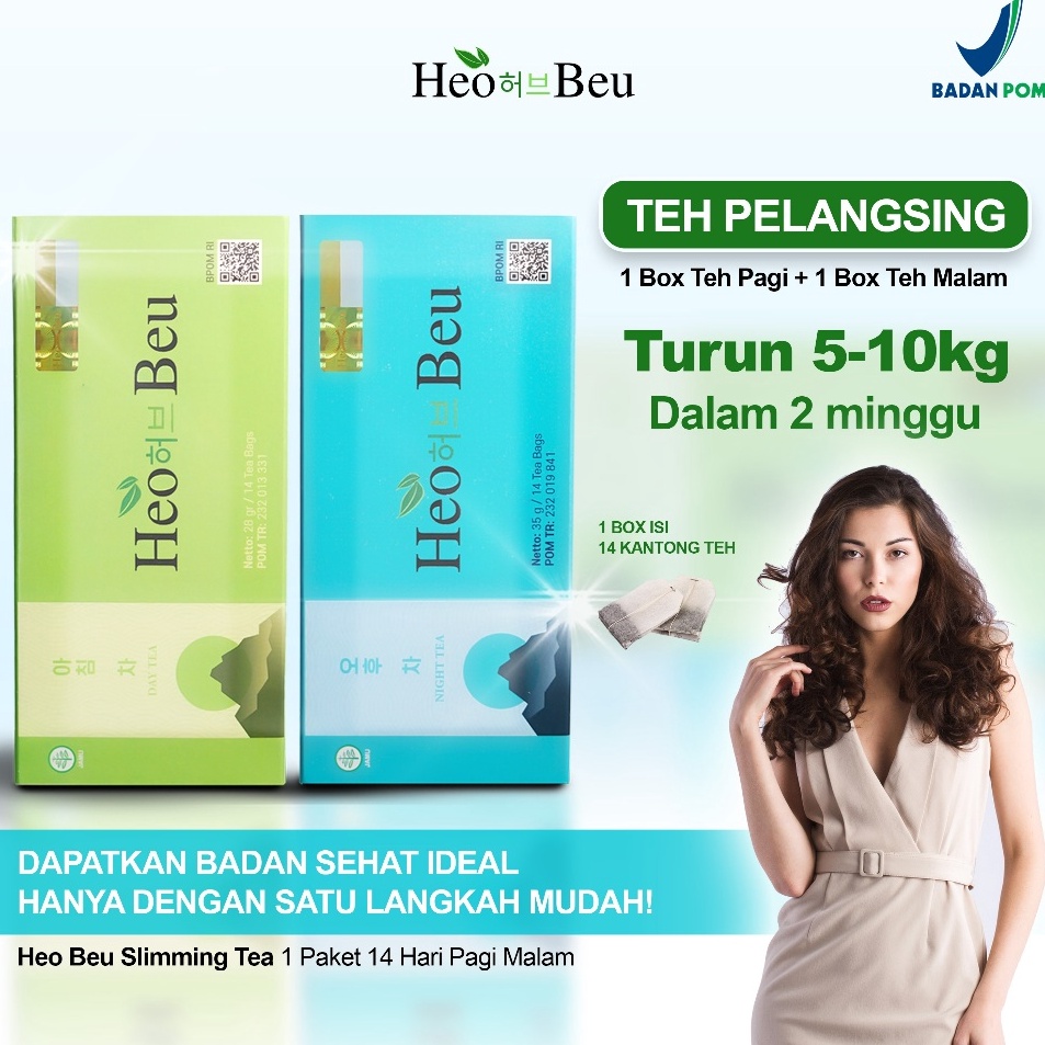 

Big Sale Heo Beu Teh Pelangsing Slimming Tea 1 Paket 14 Hari Pagi Malam Diet Detox Penurun Berat Badan Pelancar Pencernaan Penurun Kolesterol Membakar Lemak Pada Tubuh Z75