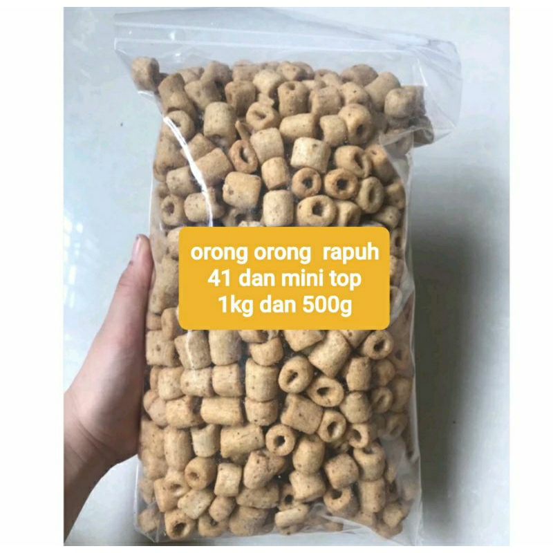 

Orong orong 41 dan mini top kemasan 500g ~ JAMIN FRESH !!!