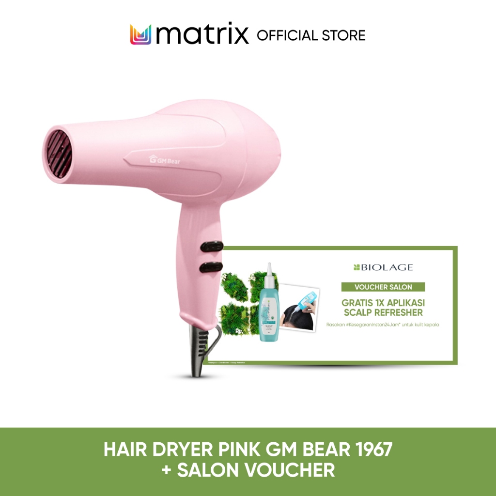 [Gift] - Hair Dryer GM Bear 1967 + Salon Voucher