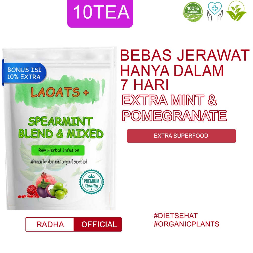 

Teh Spermint Untuk Jerawat Raw Herbal Spearmint Tea Untuk Jerawat Organik Peppermint Tea Teh Spearmint Laoats