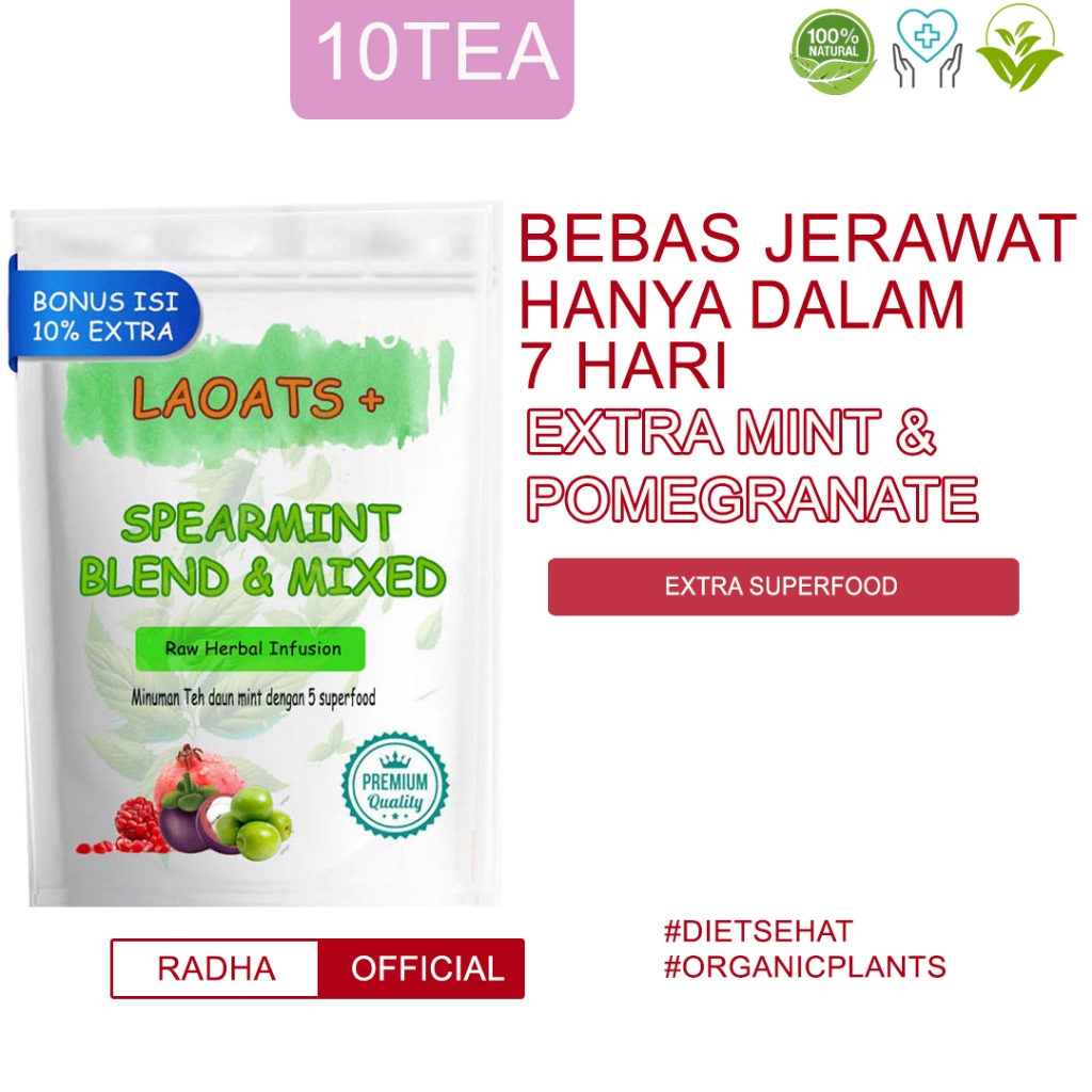 

Peppermint Tea Spearmint Tea Untuk Jerawat Spearmint Tea Raw Herbal Spearmint Tea Teh Spearmint Untuk Jerawat Laoats