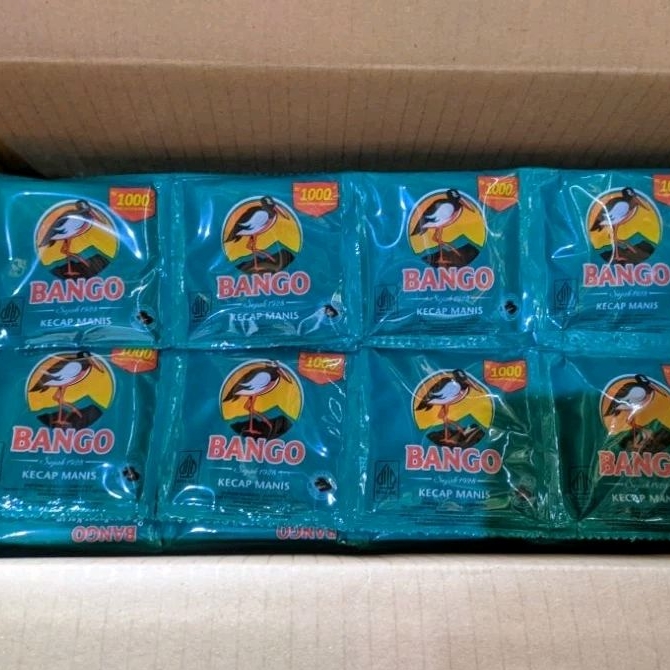 

kecap Bango renteng isi 12 sachet