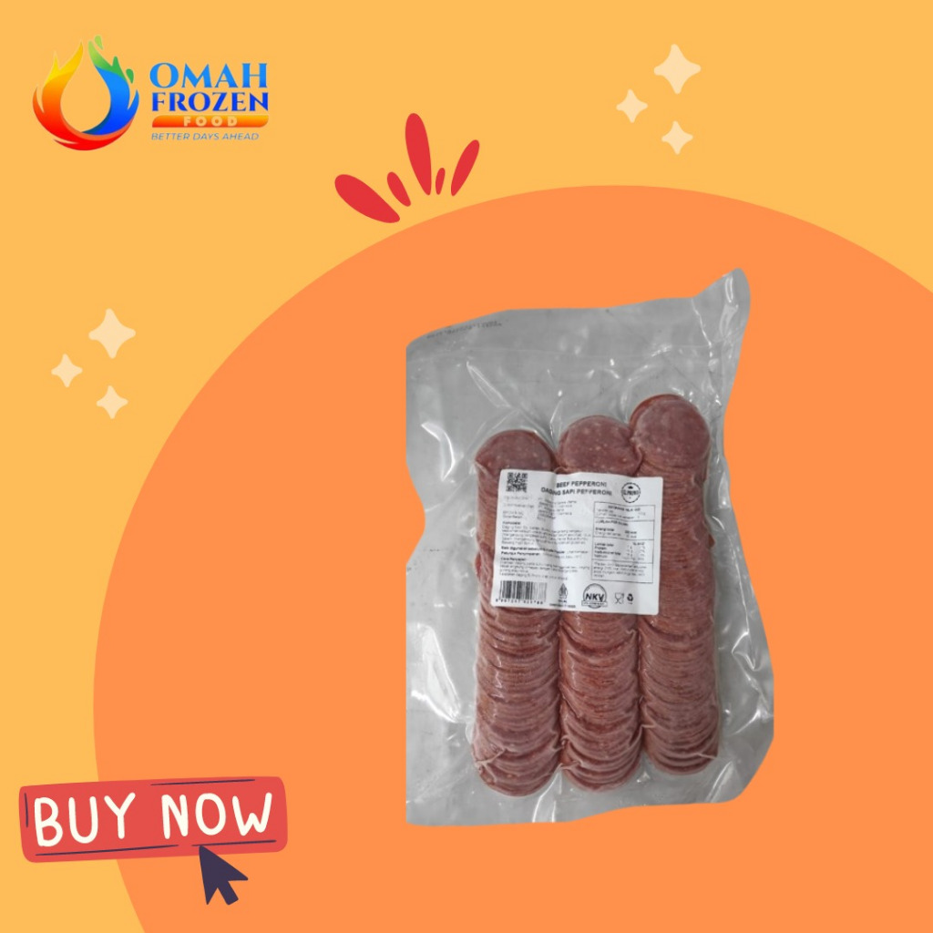 

Beef Papperoni Daging Sapi (NON COD DILUAR KOTA JATENG)