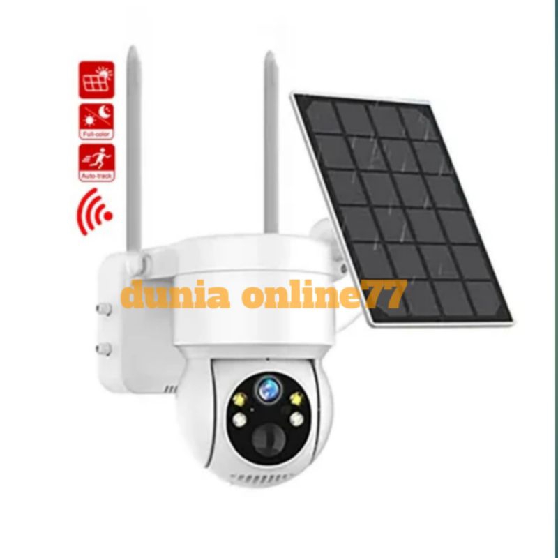 ICSEE New CCTV IP CAM SIM CARD 4G PANEL SURYA SOLAR OUTDOOR WATERPROOF CCTV 4K BATERAI TAHAN LAMA KA