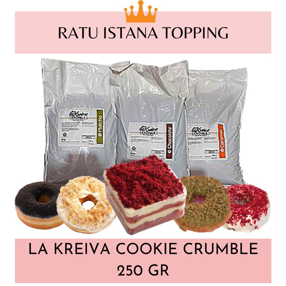 

lw Dijual Murah LA KREIVA FINE CRUMBLE REPACK 25 GRCOOKIE CRUMBLETOPPING DONATTOPING PISANG COKLAT C72